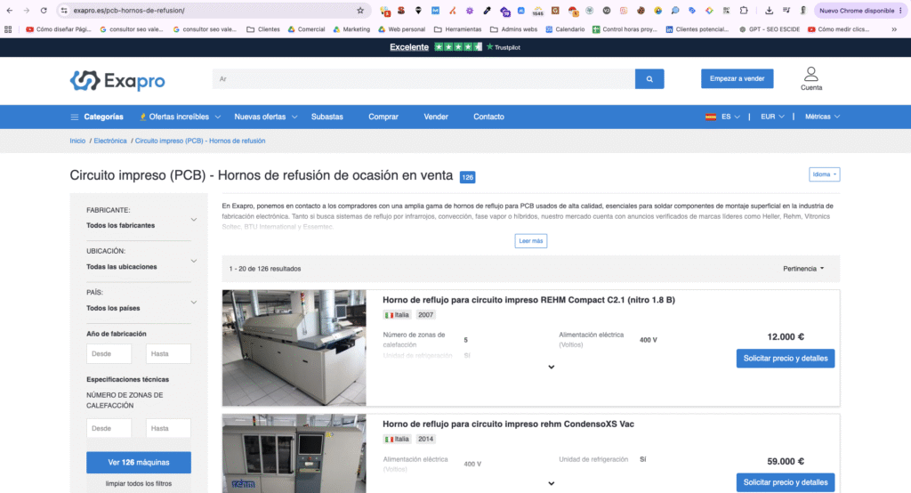 Página de categoría