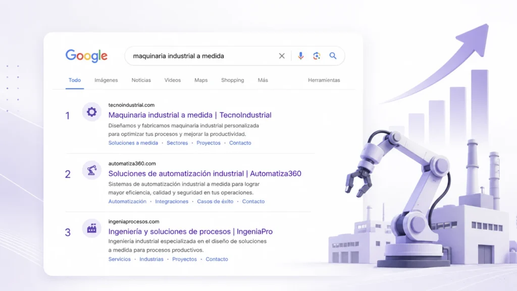 SEO para empresas industriales B2B