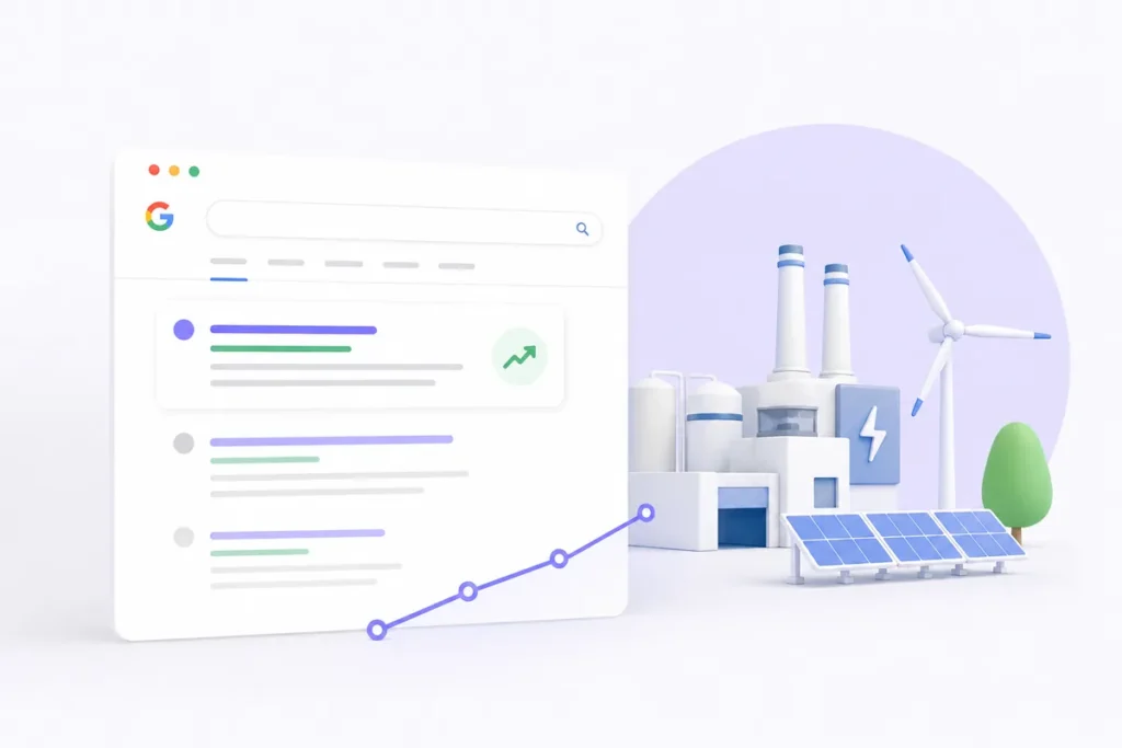 SEO empresas energeticas